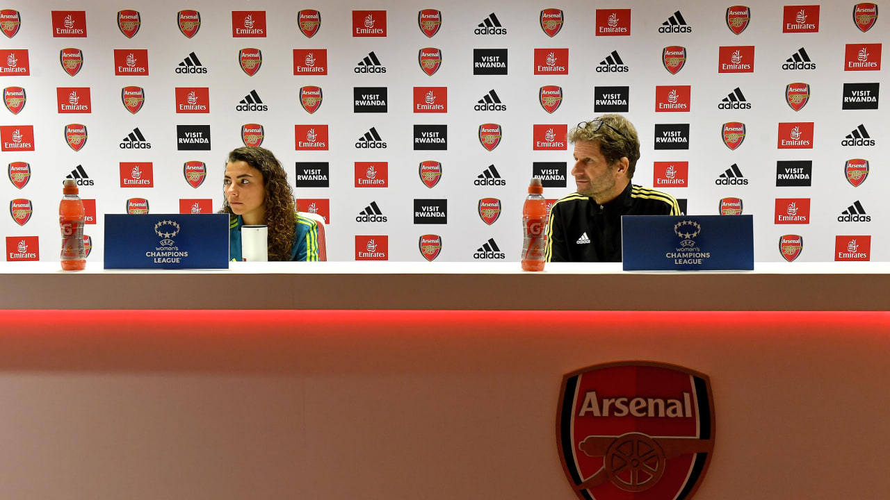 Caruso e Montemurro conferenza stampa pre Arsenal - Juventus
