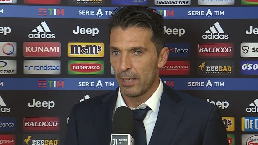 Juventus - SPAL | Buffon: «I am happy with the personal record that I have achieved»
