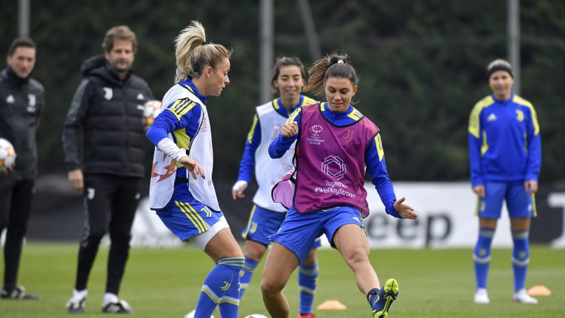 UWCL | Allenamento verso Juventus Women - Wolfsburg