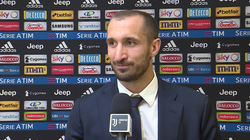 Juventus - Empoli | Chiellini: «Abbiamo capito la partita»