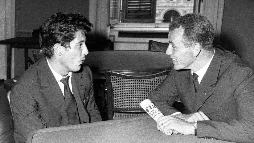 8 settembre 1957 Juventus-Verona 3-2