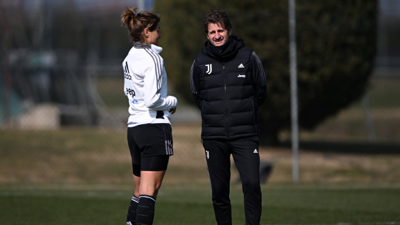 Women | Mister Montemurro presenta Juventus - Roma