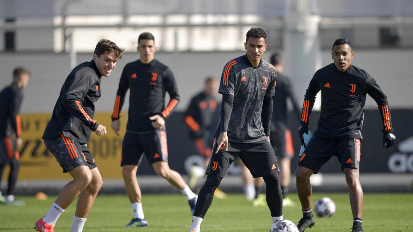 Juve's workout on the Eve of Porto - Juventus 