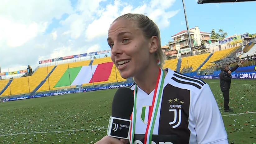 Women | Fiorentina - Juventus | Ekroth: «Una stagione dura che è fantastico finire così»