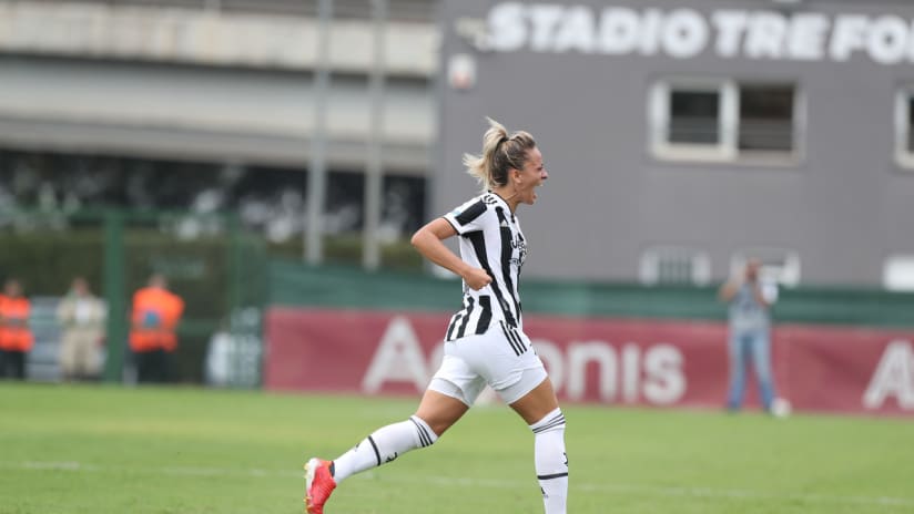 Women | Roma - Juventus | La gioia di Rosucci