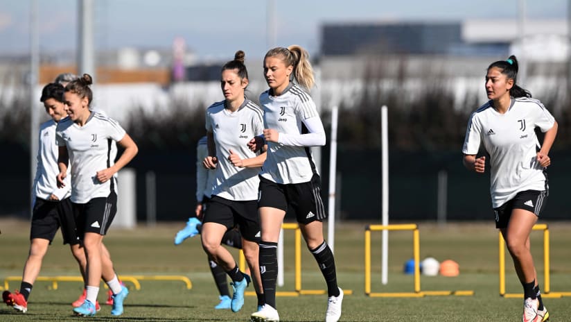 Women | Allenamento verso Juventus - Inter
