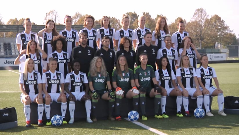 Juventus Women, in posa!