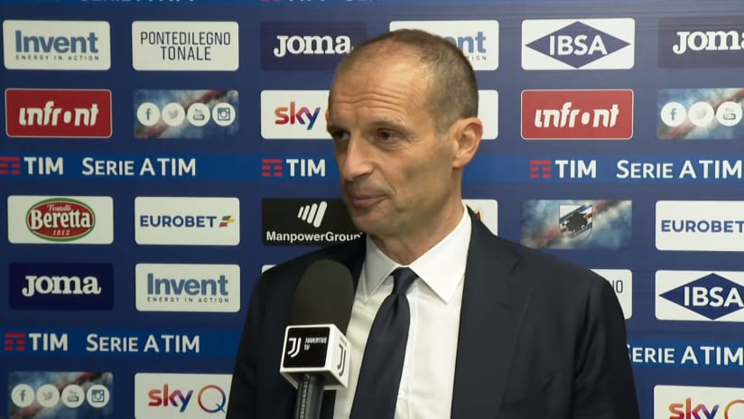 Sampdoria - Juventus | Allegri: «Cinque anni straordinari»