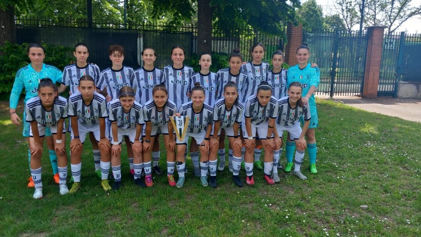 Foto di squadra dell'Under 15 di Luca Vood