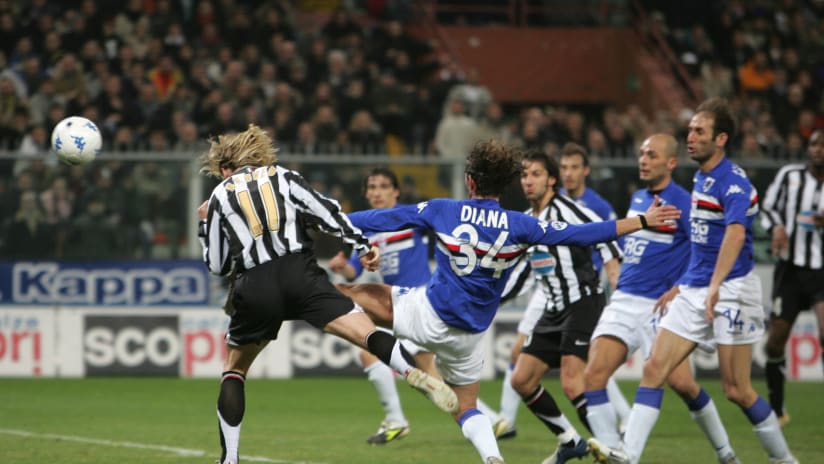 Sampdoria - Juventus | I 10 momenti clou della sfida del 2006