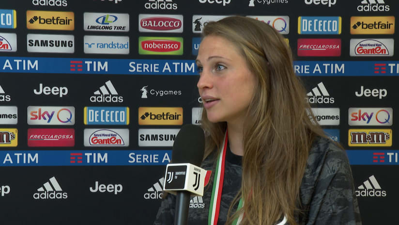 Giuliani dopo la premiazione: «Uno scudetto complicato ma bellissimo»