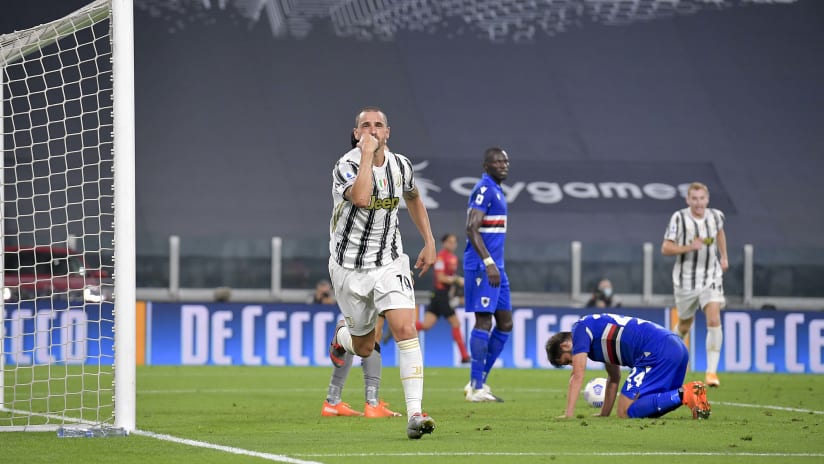 Juventus - Sampdoria | Bonucci: «Pirlo trasmette molta serenità»