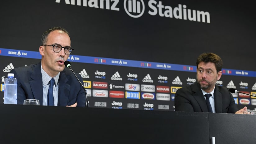 Andrea Agnelli e Luca Stefanini