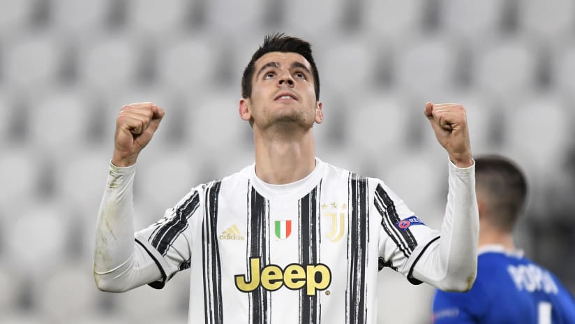 Juventus - Dinamo Kiev | Morata: «Sono molto contento»