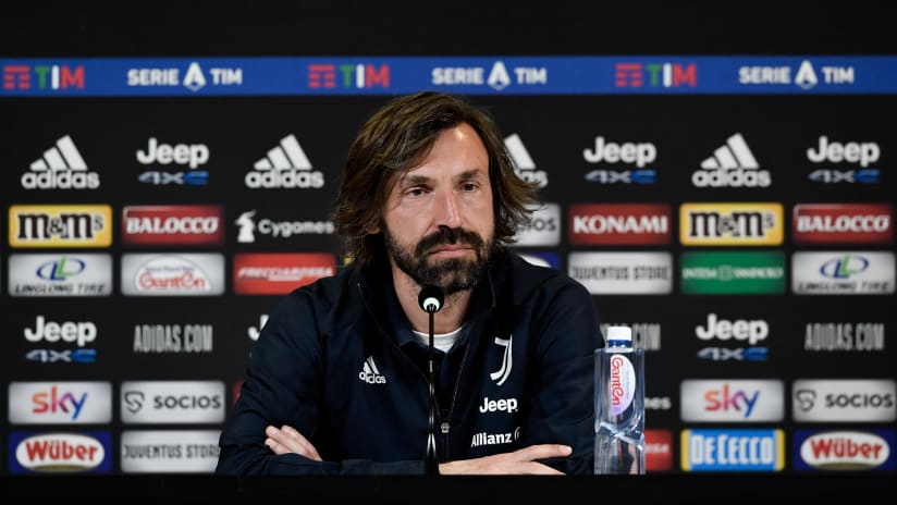 Le parole di Pirlo alla vigilia di Fiorentina - Juventus