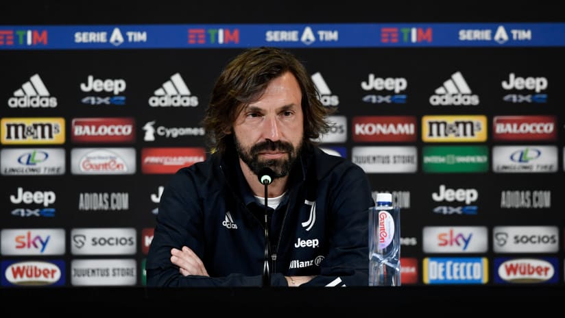 Le parole di Pirlo alla vigilia di Sassuolo - Juventus