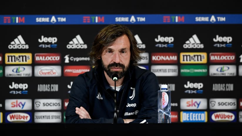 Le parole di Pirlo alla vigilia di Juventus - Inter