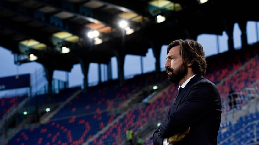 Bologna - Juventus | La soddisfazione di Mister Andrea Pirlo