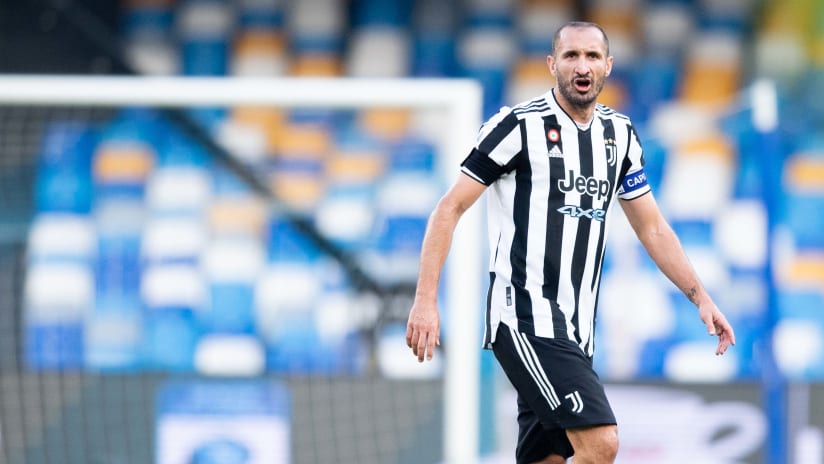 Napoli - Juventus | Chiellini: «Dobbiamo lavorare e migliorare»