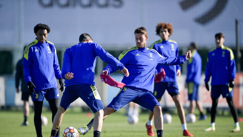 Bianconeri's workout on the eve of Juventus - Malmö