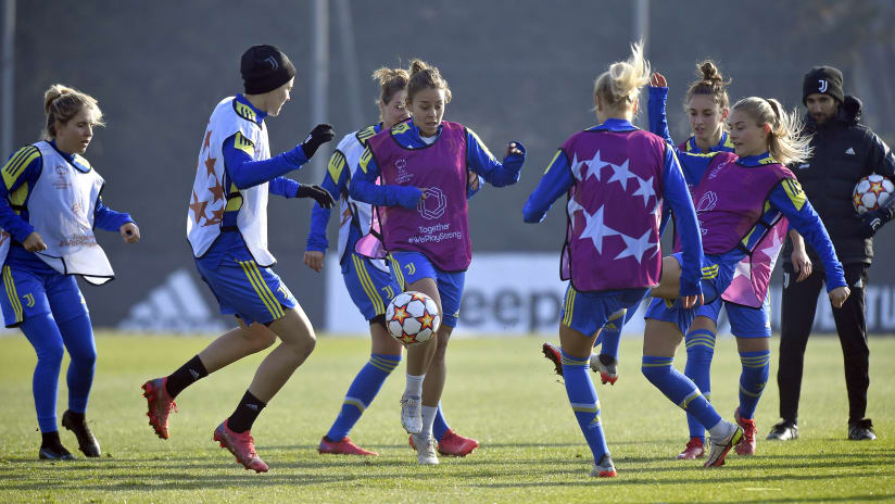 UWCL | Allenamento verso Juventus Women - Servette