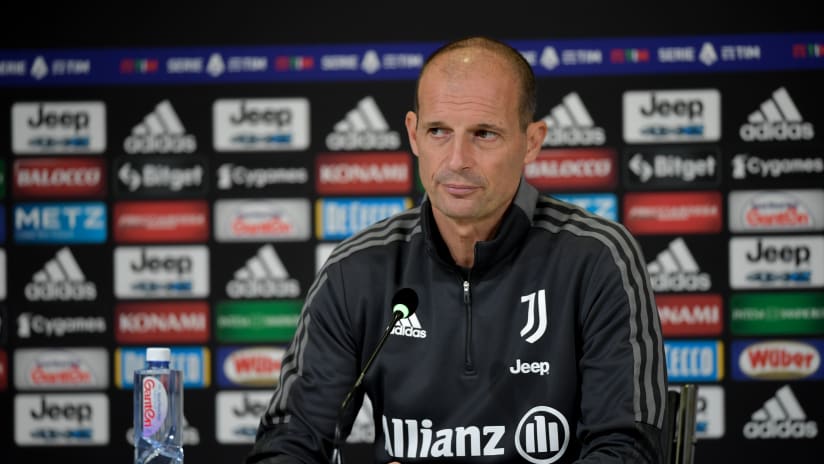 Coach Allegri previews Juventus - Spezia