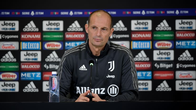 Coach Allegri previews Juventus - Salernitana