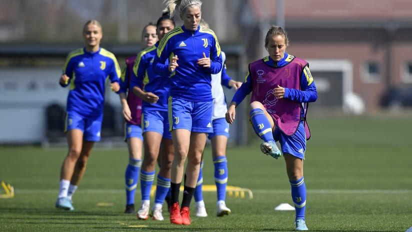 UWCL | Allenamento verso Juventus Women - Lione
