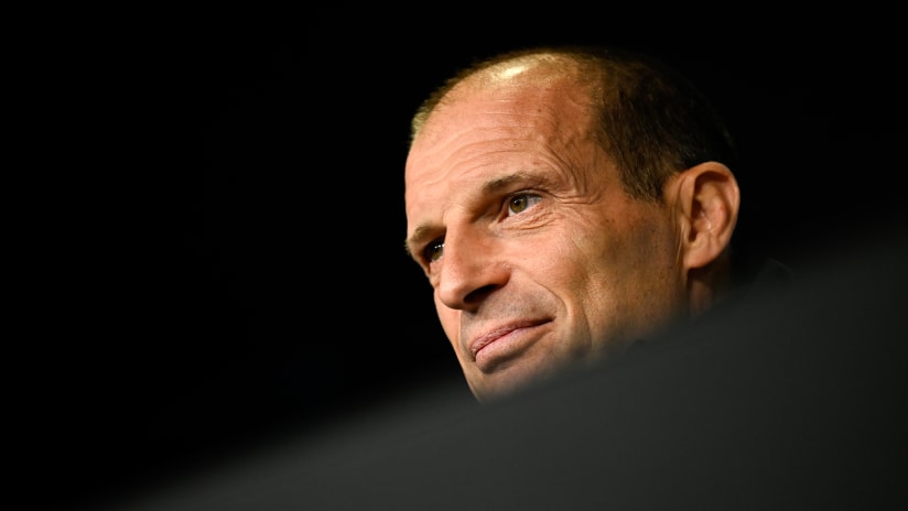 Mister Allegri presenta Atalanta - Juventus