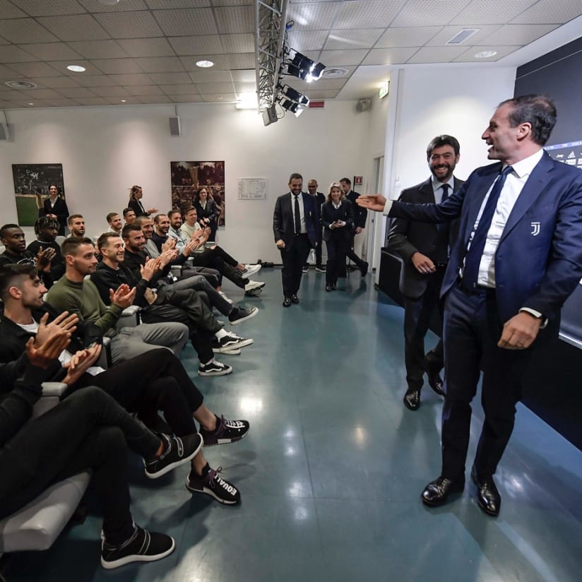Gallery | Massimiliano Allegri and Andrea Agnelli's press conference