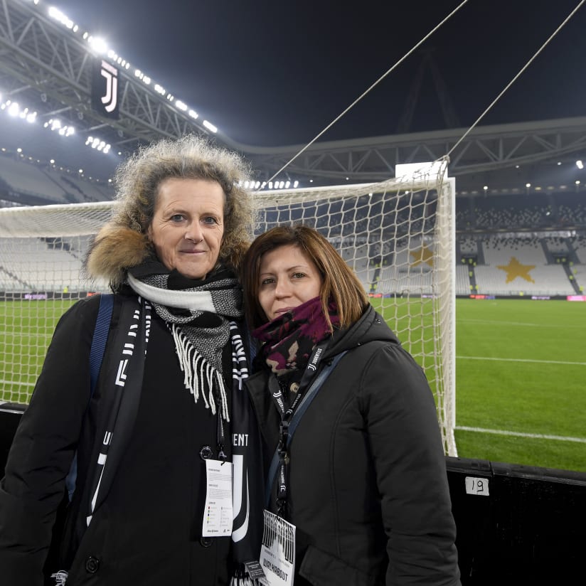 Juventus - Udinese, walk about Official Fan Club