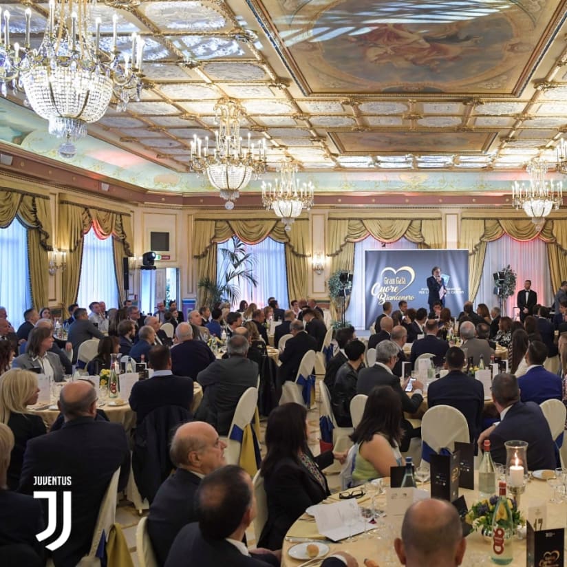 A "Cuore Bianconero" Gala evening and solidarity in Stresa!