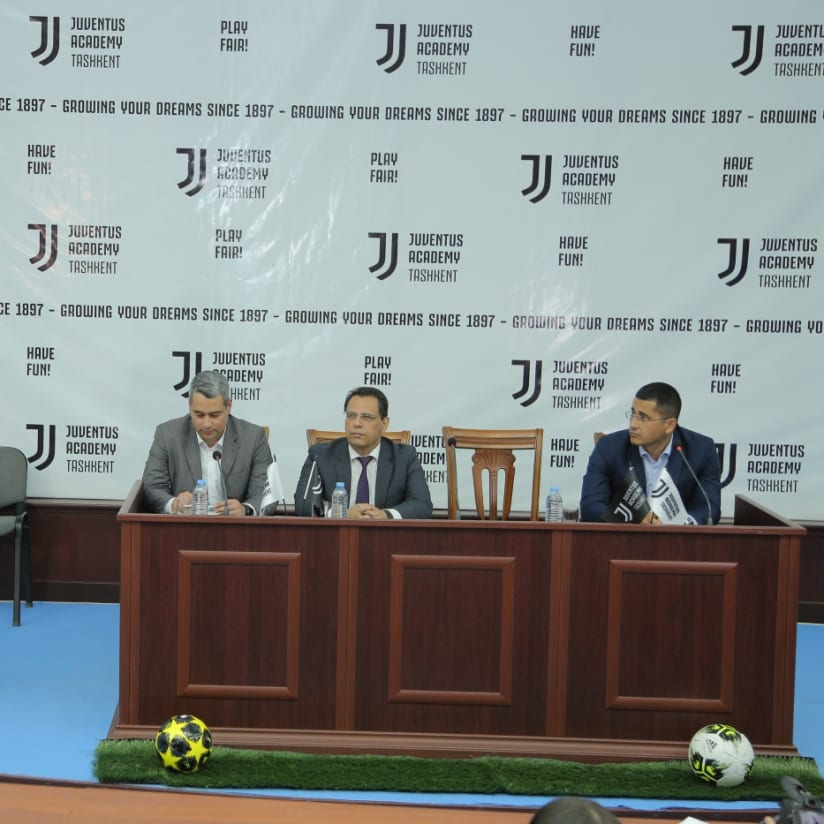 Inauguration of the Juventus Academy in Uzbekistan