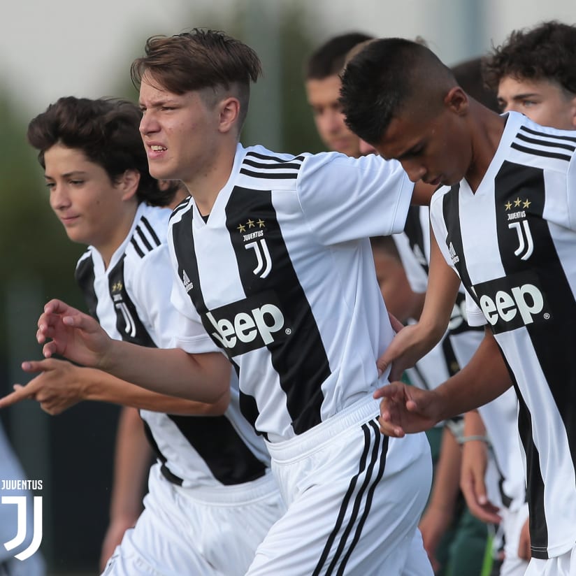 Under 15, il primo allenamento del 2018/19