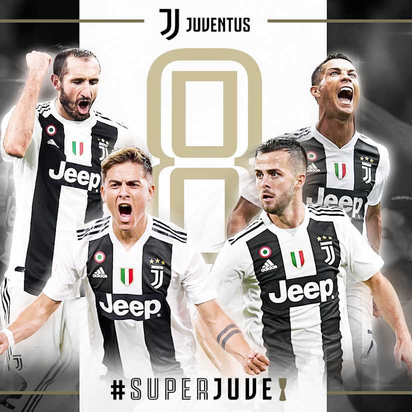 Juve, eight times Super!