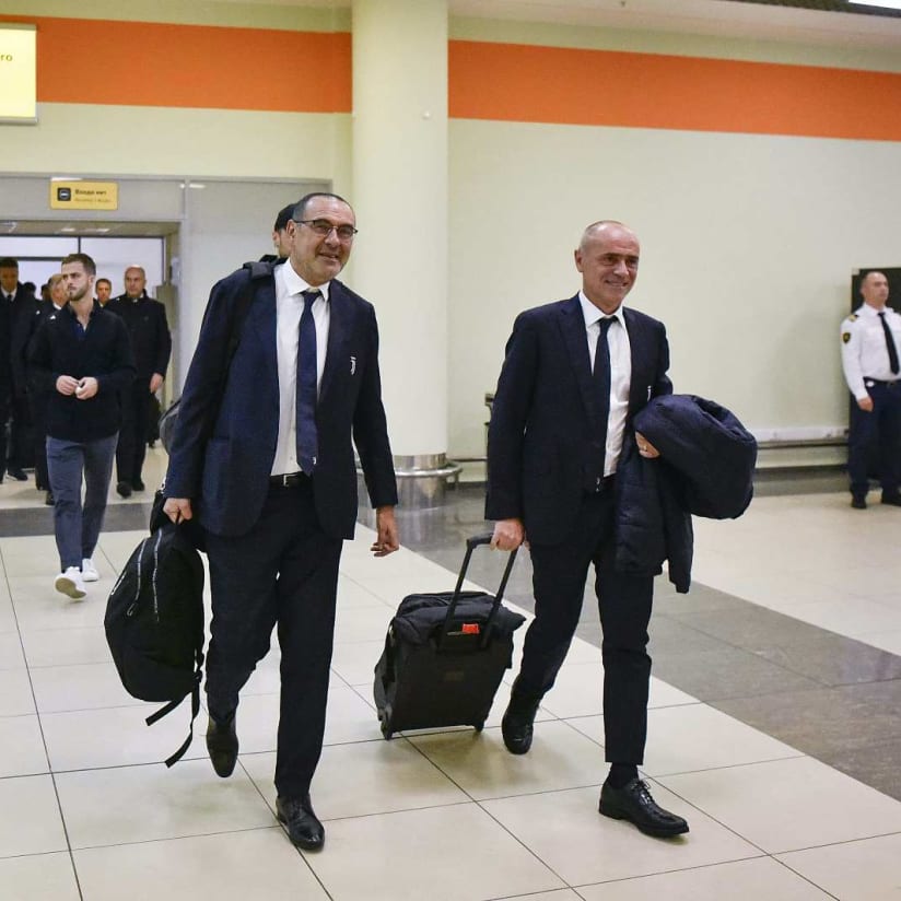 Touch down in Moscow