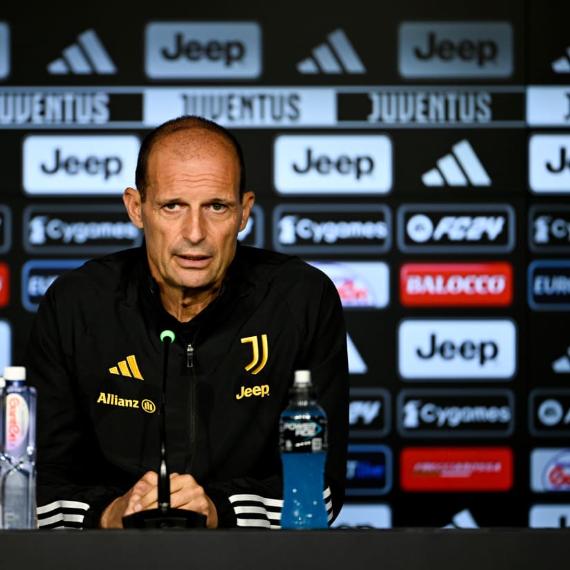 La conferenza stampa di Allegri alla vigilia di Fiorentina-Juve