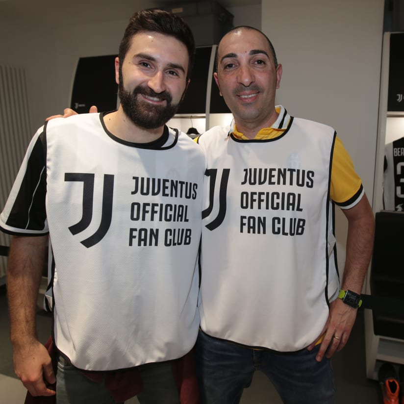 Juventus-Napoli, walk about Official Fan Club