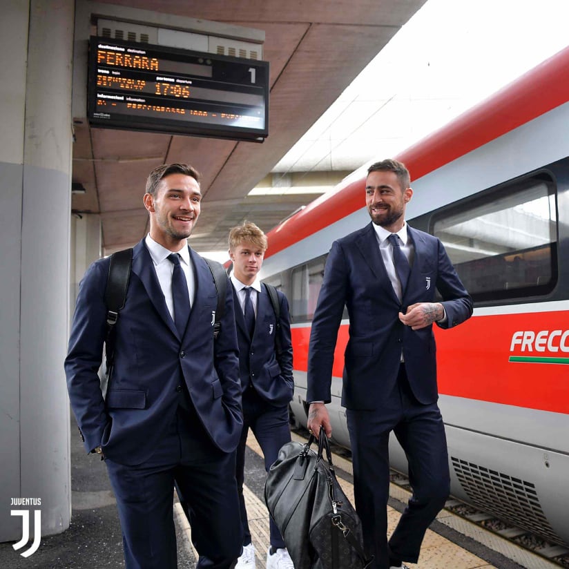 On the way to Ferrara, via the Frecciarossa!