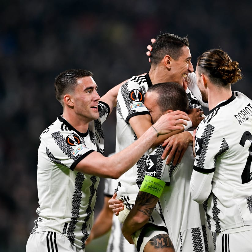 Juve edge Freiburg in Europa League last 16 first leg