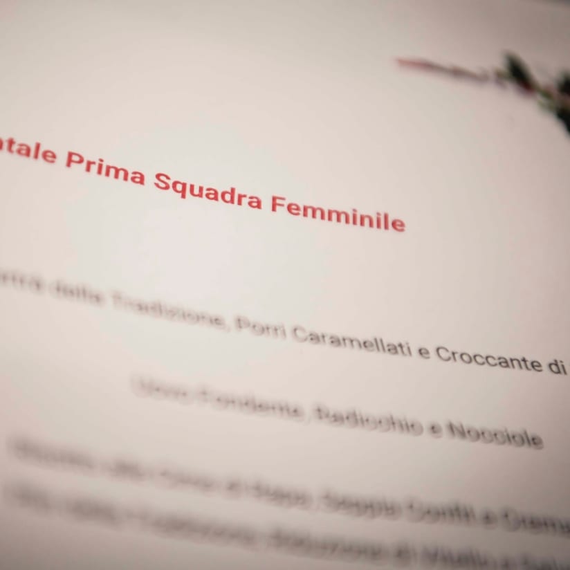 Buon Natale, Juventus Women!