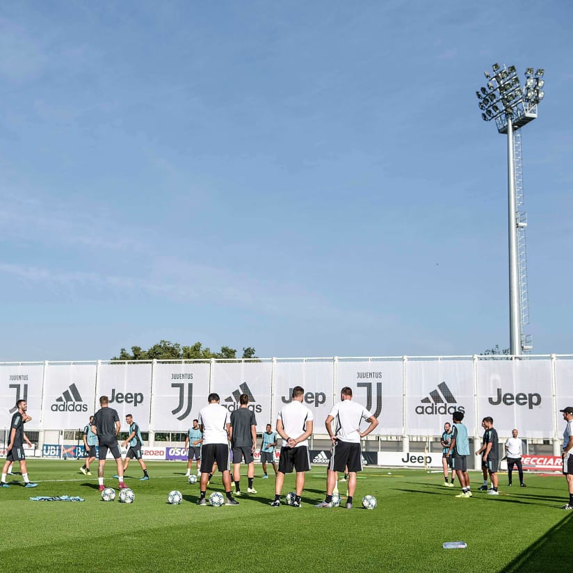 Final Champions League training