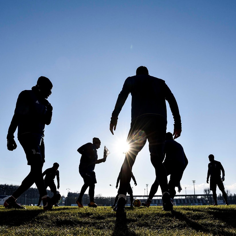 L'allenamento del 14 dicembre