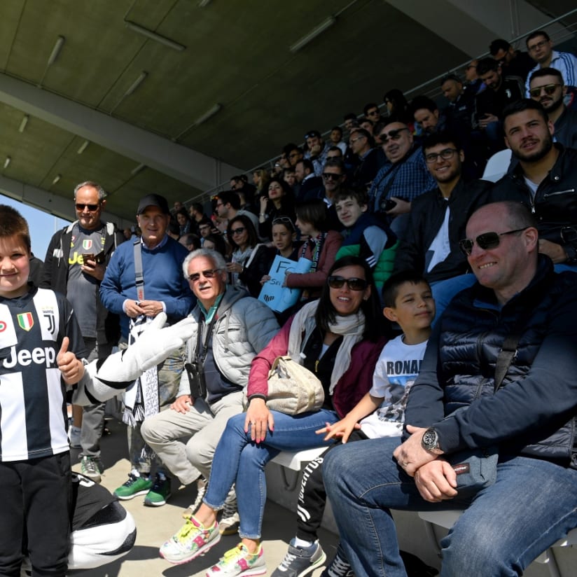 The Bianconeri fans at JTC!