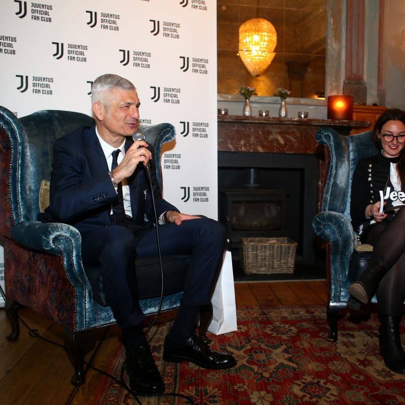 Ravanelli meets Juventus Club Londra Bianconera