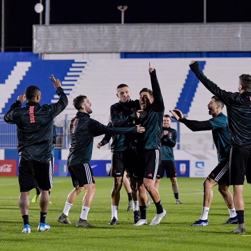 GALLERY | Bianconeri's training session in Riyadh