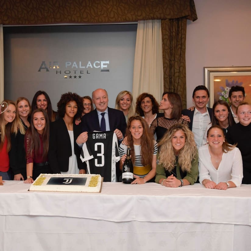 Juventus Women first team dinner
