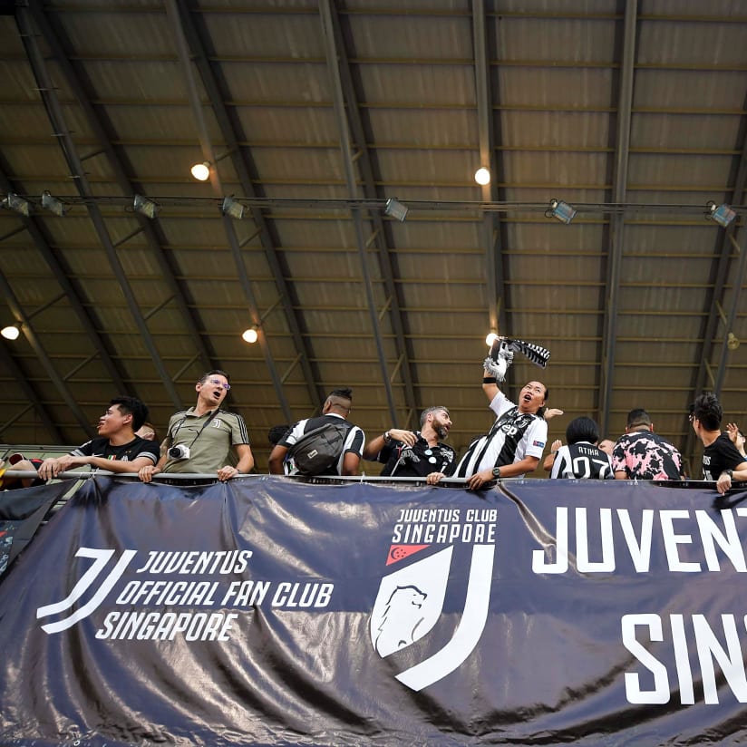 Open training in Singapore