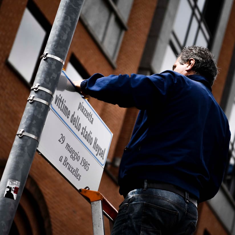 Turin piazza named after Heysel victims