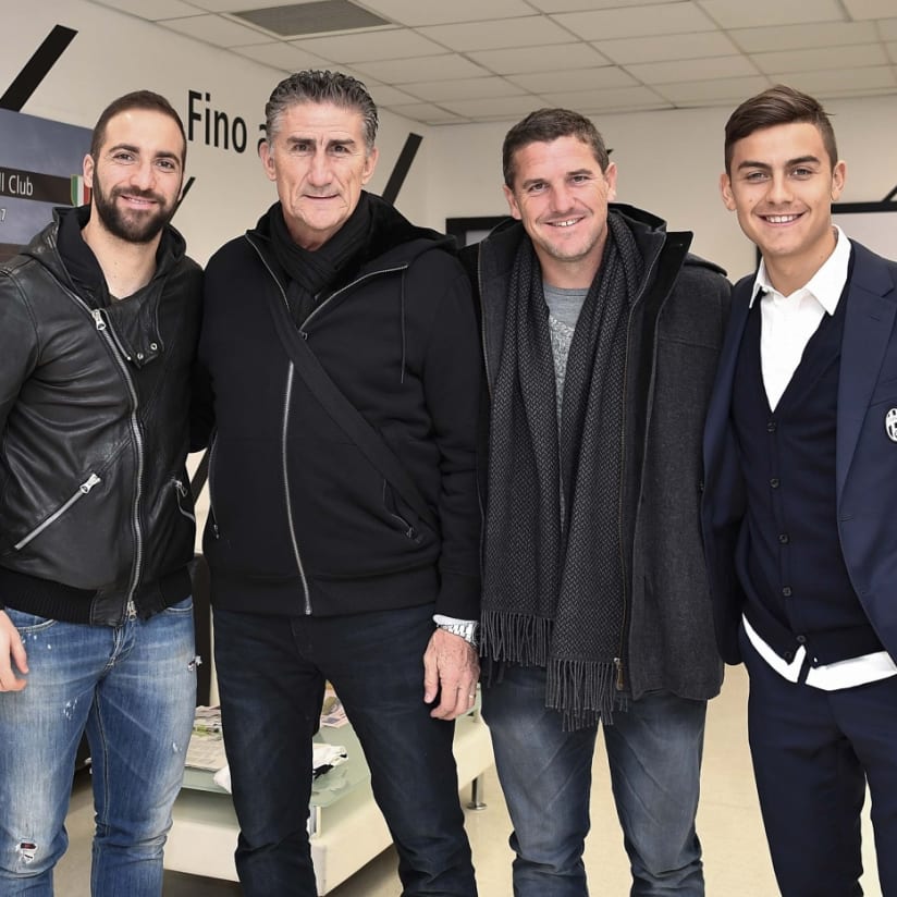 Argentina coach Edgardo Bauza in Vinovo